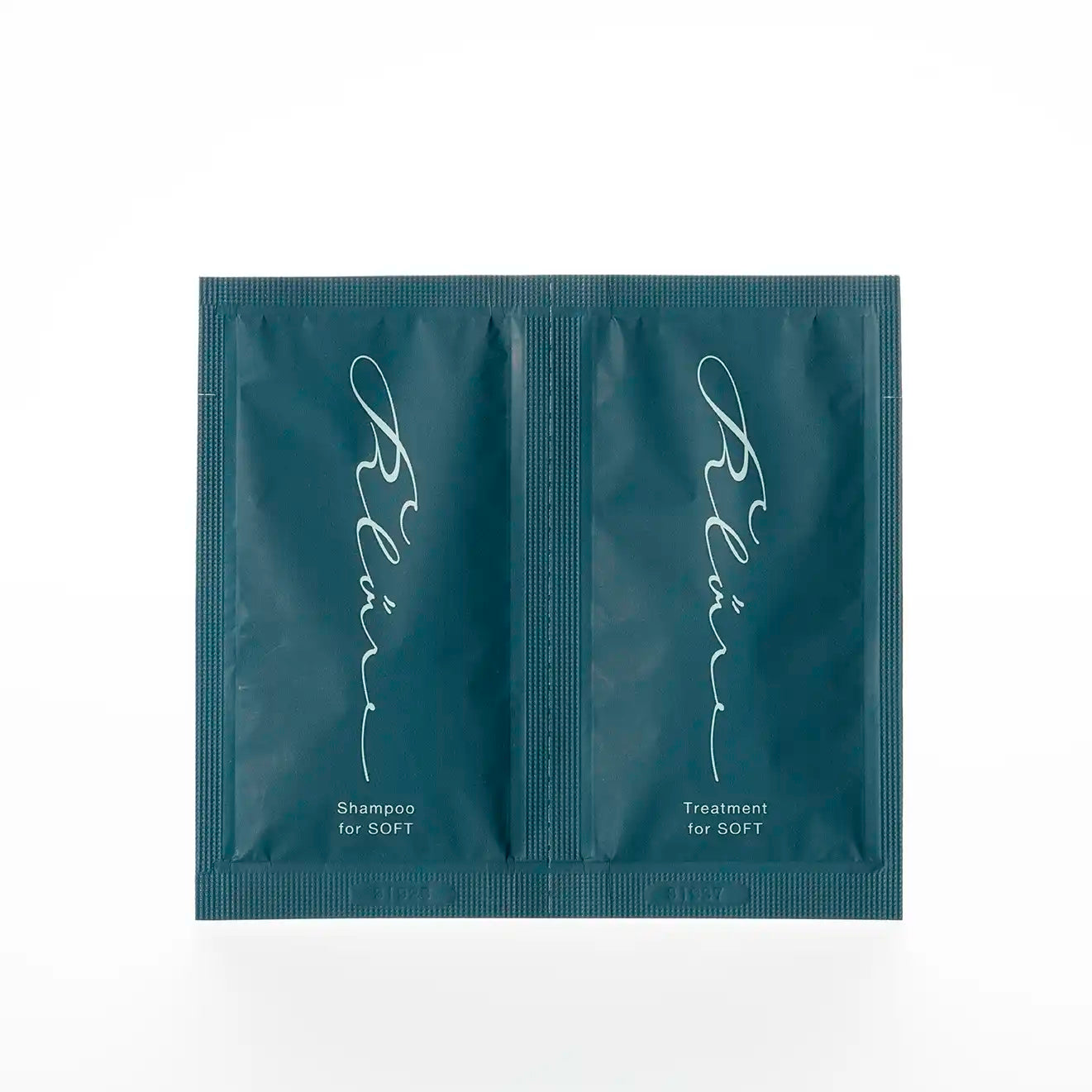 【トライアルセット/送料無料】シャンプー&トリートメント3回分セット(for ソフト/ハリコシタイプ)の1回分パウチ。ソフトタイプ用のシャンプーとトリートメントがセット。