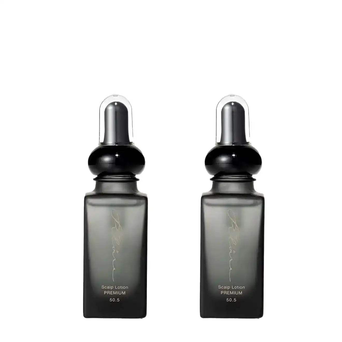 【セット割10%OFF】スカルプローション プレミアム2本セット。ヒト幹細胞培養液50.5%配合の高濃度頭皮用美容液で、頭皮環境を整え健やかな髪へ導く。